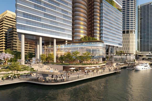 Image supplied. Property giant, Dexus, lodge plans for 2.1 billion Brisbane waterfront renewal