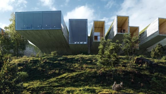 Rendering of Table Cape by silvesterfuller.com Top 30 Architects and Developers, changing the way we live in Australia 2019