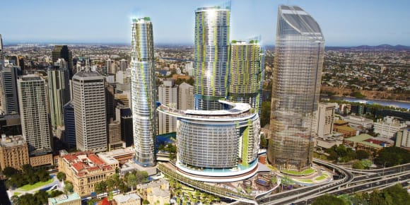 Queens Wharf Precinct. Rendering by Cottee Parker, fareast.net Top 30 Architects and Developers, changing the way we live in Australia 2019