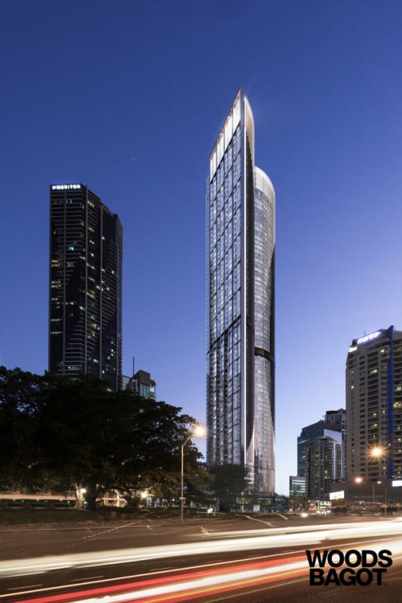 Queen's Tower. Image credit: Woods Bagot Brisbane's 8 future tallest skyscrapers