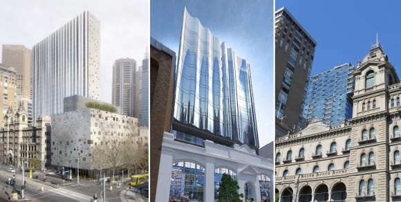 Hosier Lane - Renders by Bruce Henderson Architects Facadism: Pandemic of urban life or hard pill to swallow?