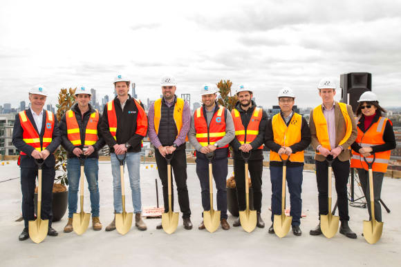Credit: The Shakespeare Group St Boulevard tops out: Buyer confidence skyrockets as building completion draws near