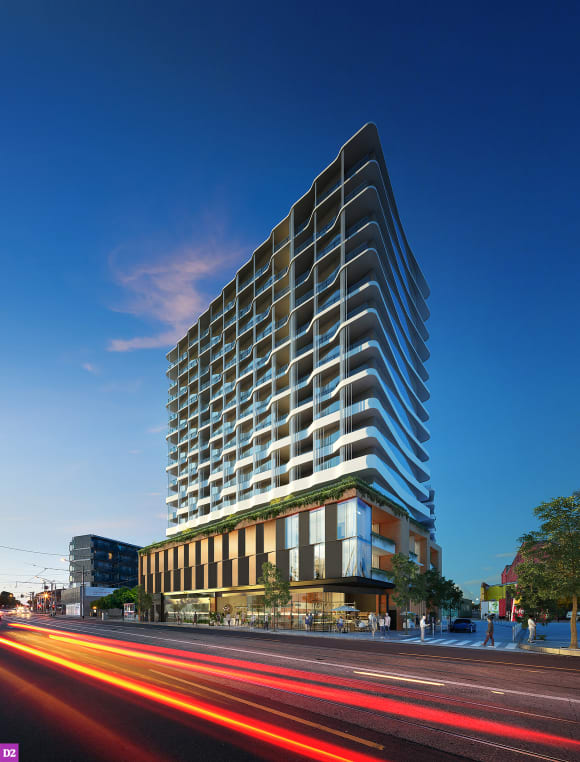 Live City Footscray Stage One Footscray's first Live City development tops out