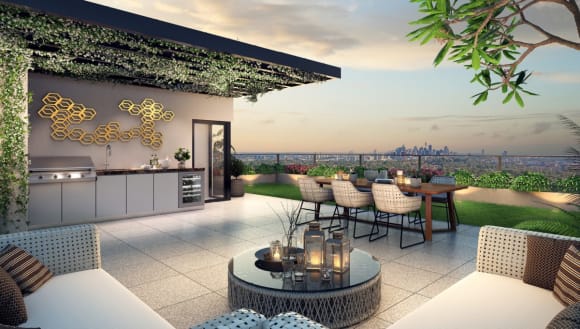 Allium. Image supplied. Highrise living: 6 of Sydney's best apartment rooftops