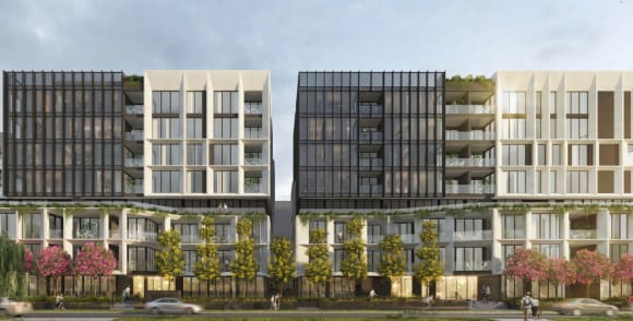 Parkview apartments. Credit: Glenvill Discover YarraBend: A new benchmark for urban liveability