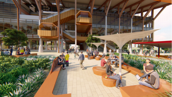 Promenade & Banksia Court. Credit: Melville City Three Australian universities with the most future-focused building designs