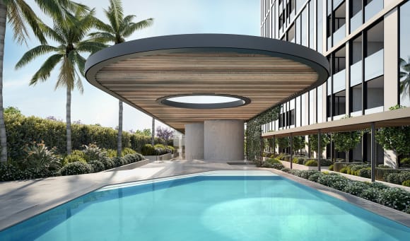 R.Iconic's luxurious swimming pool Why Melbourne's R.Iconic was a first home buyer's apartment of choice