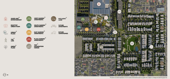 Burwood Brickworks Masterplan. Credit: Frasers Property Burwood Brickworks set to become the world’s most sustainable retail development