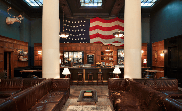 Ace Hotel New York lobby. Image supplied Mixed-use Wentworth Avenue precinct will include an exclusive Ace Hotel as part of its collection