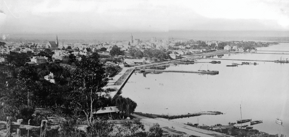 Perth 1880. Credit: RAC WA/YouTube Perth's 10 future tallest buildings