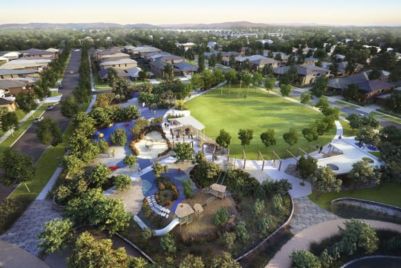 Woodlea town centre. Image supplied. Environmental stewardship deserves commendation as advocates push eco-accreditation