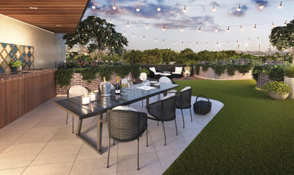 The Rathbone. Image supplied. Highrise living: 6 of Sydney's best apartment rooftops