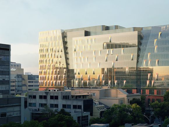 Melbourne Innovation Precinct. Image: Supplied Woods Bagot's seven shortlisted for WAF and INSIDE Awards