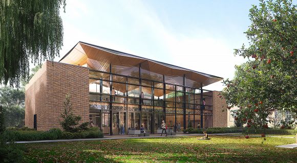 St Mary's Calne School Library. Image: Supplied Woods Bagot's seven shortlisted for WAF and INSIDE Awards