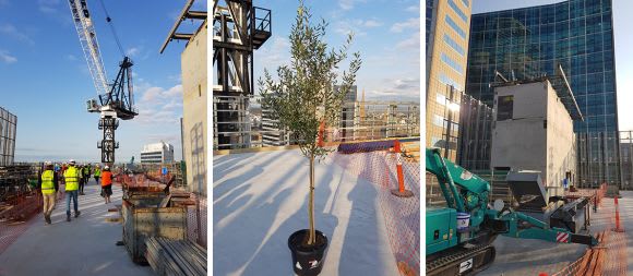 Photos taken by Urban.com.au during the topping out ceremony at 271 Spring Street. Probuild tops out at 271 Spring Street