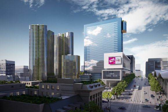 Melbourne Quarter Tower Image : Lendlease The current state of play at Lendlease's Melbourne Quarter