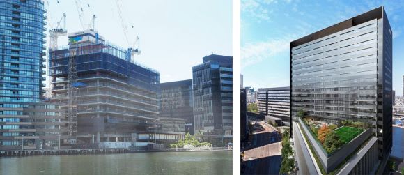 839 Collins Street is flying up. Image : UM forumer redden Is 2018 the year of commercial for the Melbourne market?
