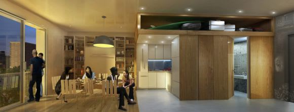 New York Micro apartment. © Business Insider Better Apartments? Says who?
