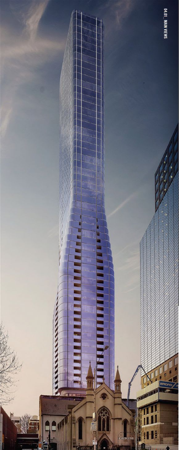 127-141 A'Beckett Street as envisaged from La Trobe Street. Image © Elenberg Fraser The Fahrenheit Tower? A closer look at 127-141 A'Beckett Street