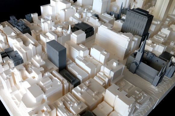 Bates Smart's 3D printed model. Image: Supplied Bates Smart to celebrate two key milestones in July