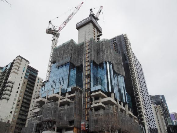 Image by redden, originally posted 09/09/2017 The state of construction in Melbourne - mid September 2017