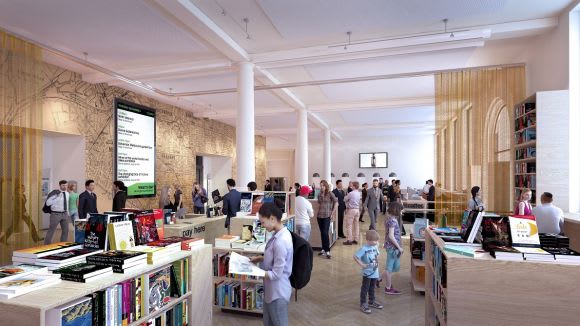 The State Library's new spaces set to open to the public. Image supplied The State Library of Victoria's 2020 vision