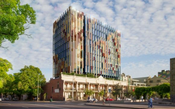 MGS Architects have designed 197 Bouverie Street An overview of Melbourne's hyperactive student accommodation projects