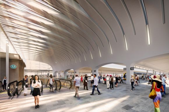 How the terminal platforms will look after 2022 - image: Transport for NSW Laing O'Rourke secures contract to transform Sydney's Central Station