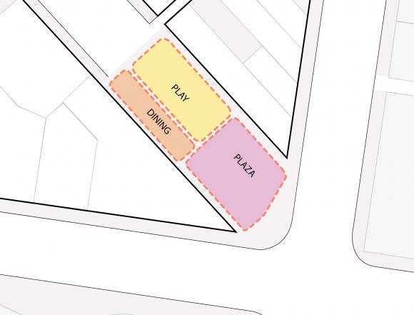 An overview of the proposed north-western plaza - image supplied Could Camberwell junction be the area's new town square?