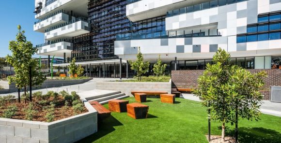 South Melbourne Primary School's ‘civic plaza’. Image: Chris Matterson via foreground.com.au Montague Community Park on track for Spring completion