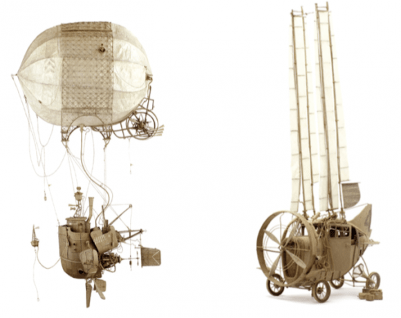 A sample of David Agdag's cardboard sculptures. Image: supplied Gamuda Land engages Mars Gallery to curate 661 Chapel St