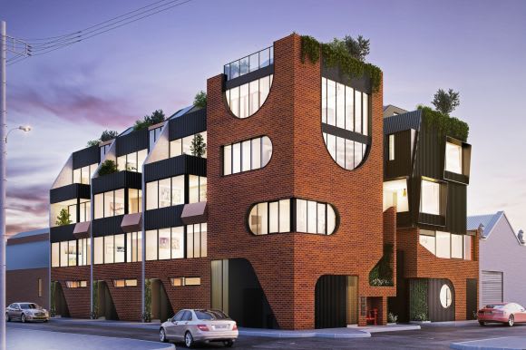 No. 108 - Leicester Street, Fitzroy. Image: Knight Frank FourSQ throws open its display suite for No. 108 in Fitzroy