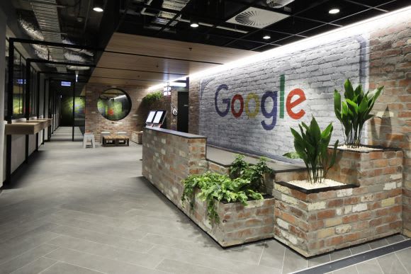 Google's new office within 161 Collins Street. Image: Google Behind the facade: 161 Collins Street