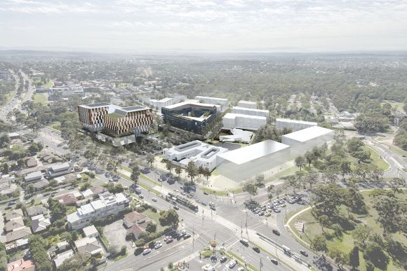 Artist's impression of the Health and Wellbeing Hub. Image: La Trobe University La Trobe University's billion University City of the Future receives funding