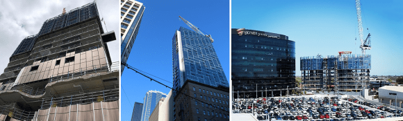 A snapshot of Hickory's construction pipeline. Images: Hickory and Mark Baljak Hickory adds 88 Queensbridge Street to its workbooks
