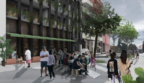 Separate buildings with a common street level purpose Nightingale's magnificent seven on show for the first time