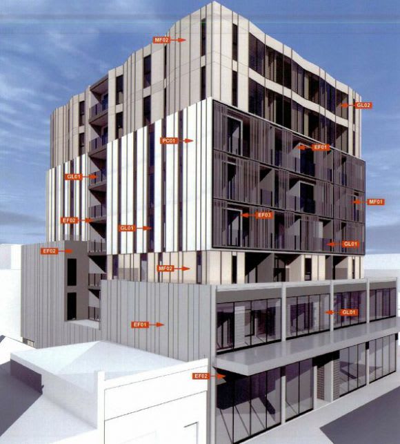 Armsby Architects' 239-245 Church Street. Bridge Road's apartment transformation gathers pace