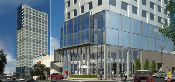 DoubleTree by Hilton is headed for Box Hill. Image: APP Doubletree by Hilton and East Central Tower define LongRiver's Box Hill aspirations