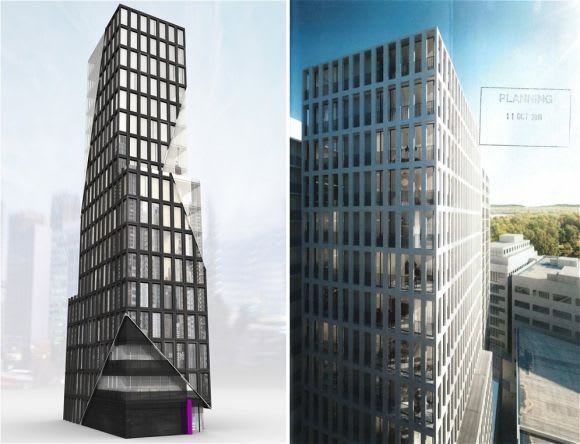 Pandolfini Architects' superseded Wells Place design Hitting the wall on Southbank