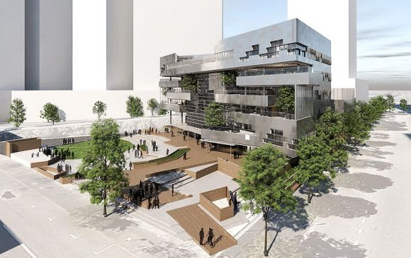 South Melbourne Primary School. Image: Hayball First one, now more schools on the agenda for Fishermans Bend