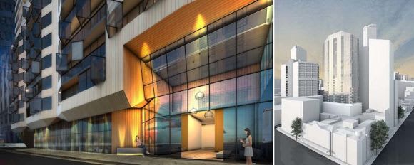 Various incarnations of 9-27 Downie Street. Planning image: Peddle Thorp A six pack of significant planning decisions