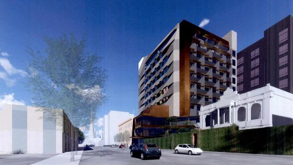 Brunswick Street perspective. Image: BLP St Vincent's substantial expansion plans unveiled