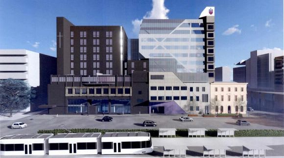 St Vincent's Plaza perspective. Image: BLP St Vincent's substantial expansion plans unveiled