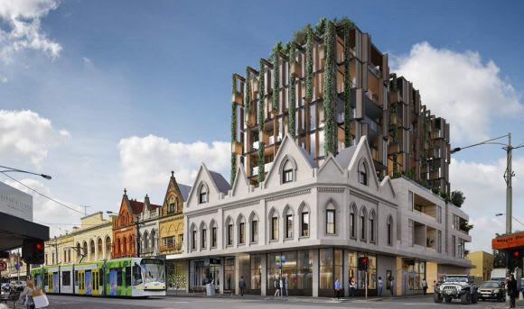 Sydney Roads' complexion continues to change. Image: Fender Katsalidis No capisce; Franco Cozzo to develop his Brunswick corner site