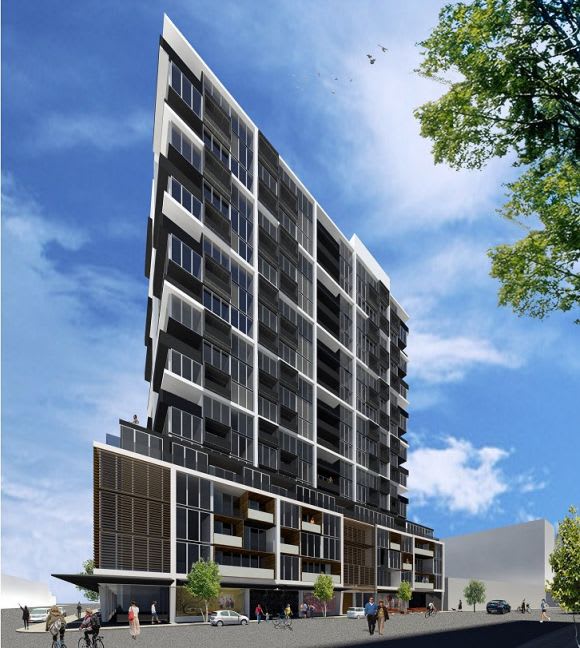 Artisan Architects' revised design for 200-204 Wells Street. South Melbourne a magnet for new residential tower applications
