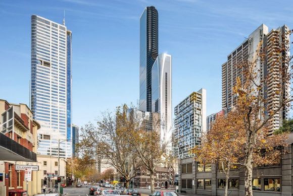 640 Bourke Street. Image: ROTHELOWMAN News on three further skyscrapers rounds out an eventful week