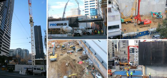 A host of projects are early into their construction cycle Northern lights: the incredible rate of change in Melbourne's northern CBD