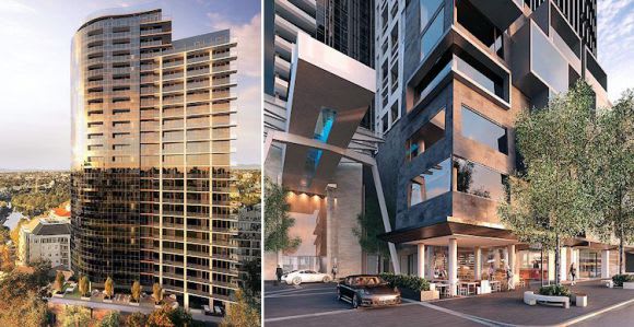 High-rises naturally contain highest number of total residential units - 661 Chapel Street, South Yarra - Image © Bird De La Coeur Melbourne development numbers: Building size & Project Status - January 2015