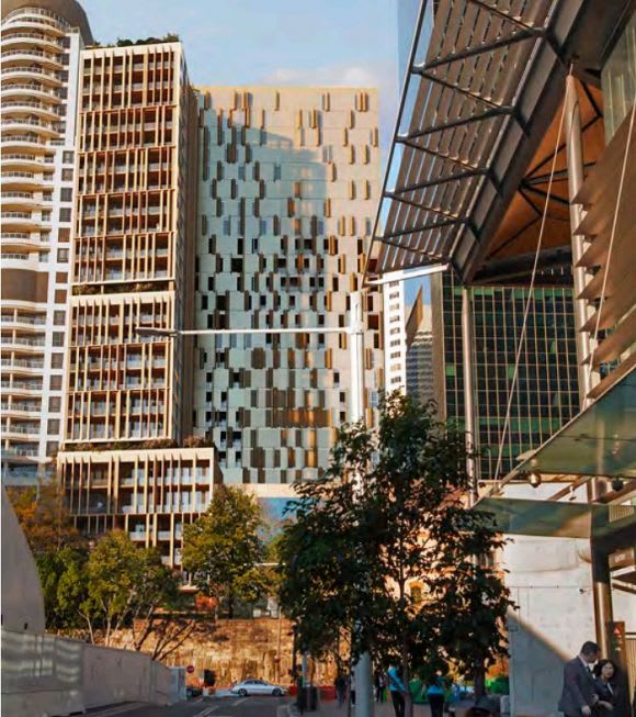 A view from Barangaroo. Image: FJMT Barana Group sees opportunity on Sydney's Kent Street