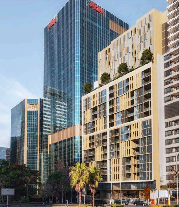 Kent Street perspective. Image: FJMT Barana Group sees opportunity on Sydney's Kent Street